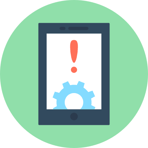 Tablet touch screen technology tablet icon