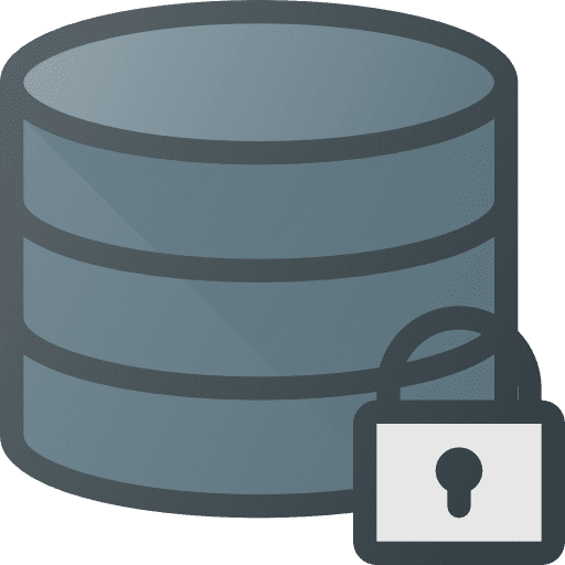 Database storage hosting ui icon Database storage hosting ui icon