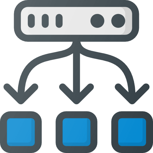 Database ui storage servers icon Database ui storage servers icon