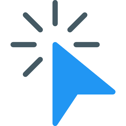 Click cliker pointer click here icon