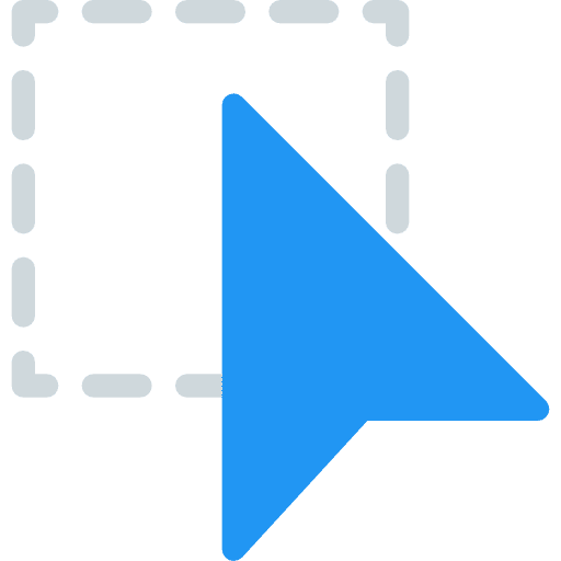 Selection graphic tool select direct selection icon