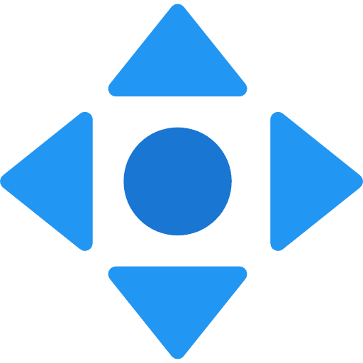 Scroll drag move all directions icon Scroll drag move all directions icon