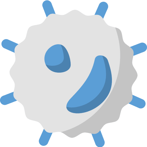 White blood cell hospital white blood cell healthcare and medical icon