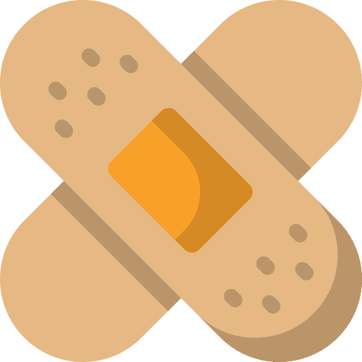 Bandage bandage plaster healthcare and medical icon