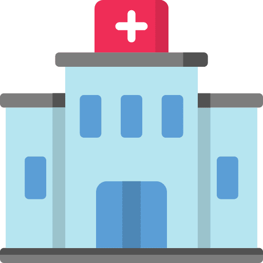 Hospital ciudad mitad del mundo buildings hospital building icon