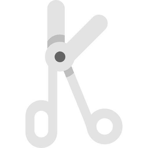 Scissors surgical clamps medical clamp icon