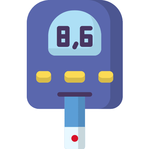 Diabetes test diabetes blood electronics icon