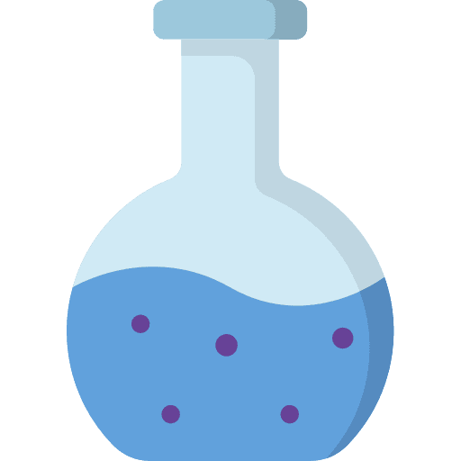 Flask chemical flasks test tube icon