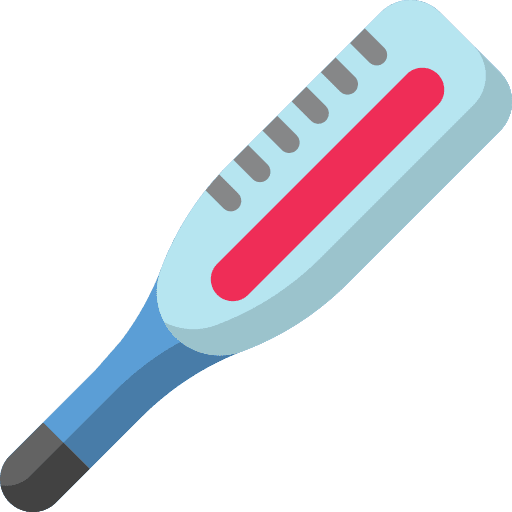 Thermometer celsius degrees healthcare and medical icon