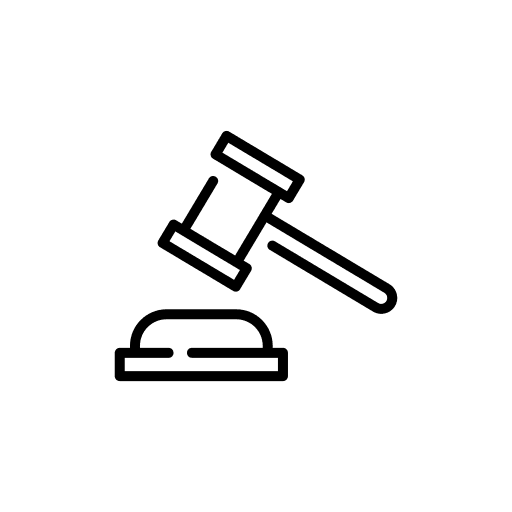 Auction auction bid justice icon