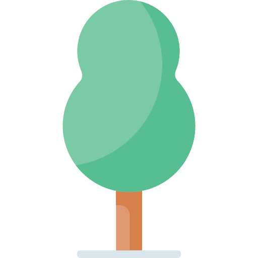 Tree botanical garden nature icon Tree botanical garden nature icon