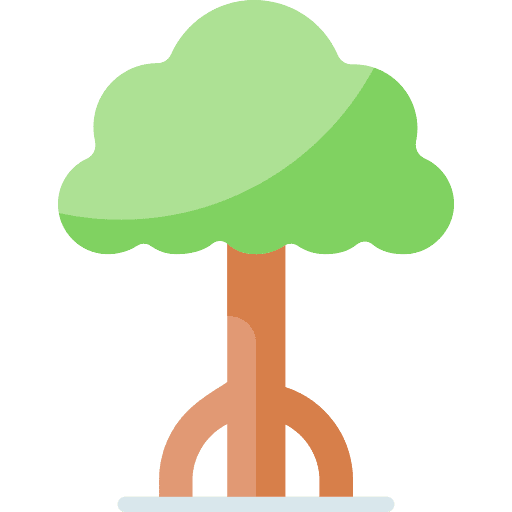 Tree garden botanical nature icon Tree garden botanical nature icon