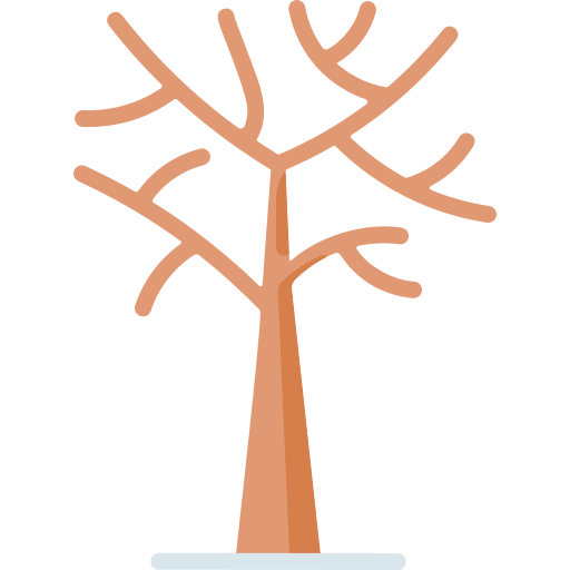 Tree garden nature forest icon