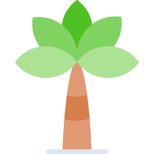 Tree yard botanical garden icon Tree yard botanical garden icon