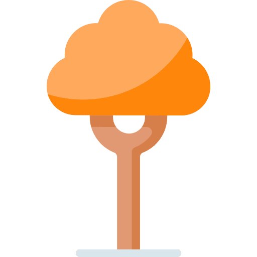 Tree yard tree forest icon