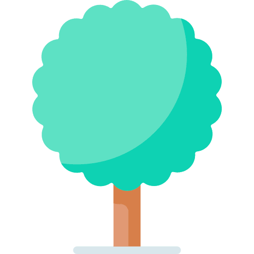 Tree botanical yard forest icon Tree botanical yard forest icon