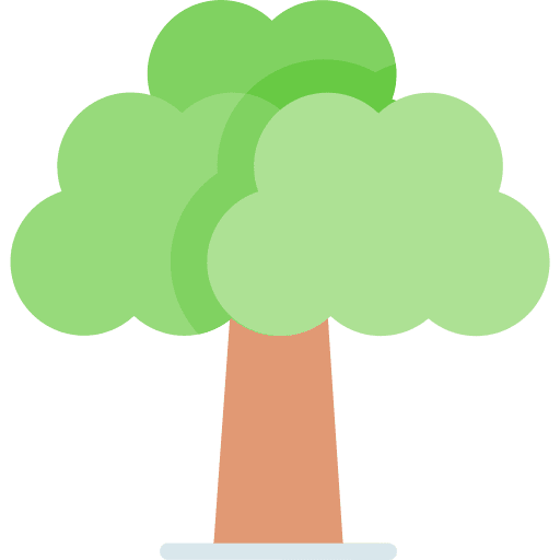 Tree forest yard botanical icon Tree forest yard botanical icon