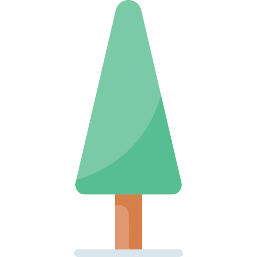 Tree botanical yard nature icon Tree botanical yard nature icon