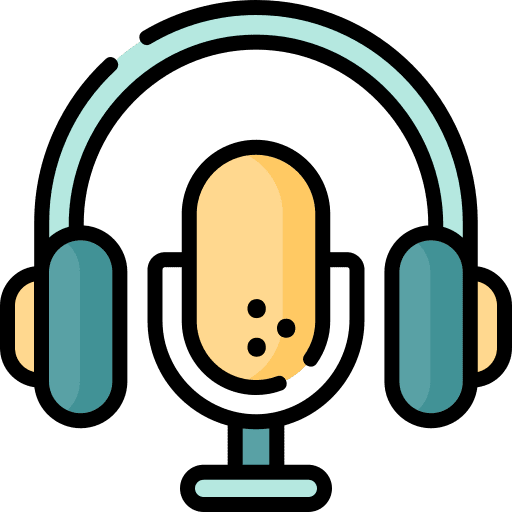 Podcast ios14 music and multimedia audio icon