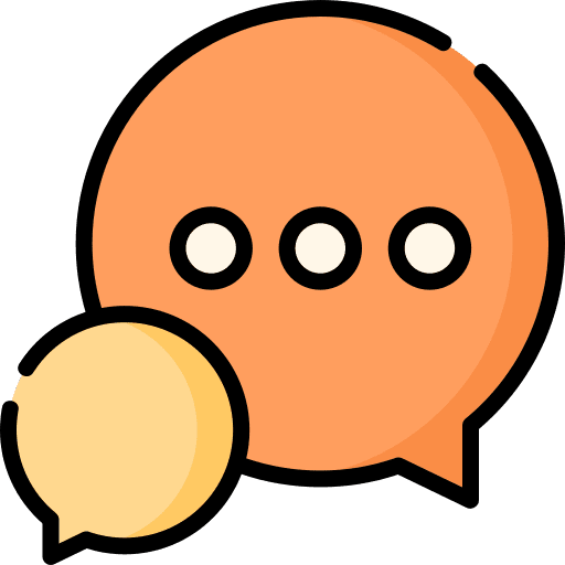 Speech bubble speech bubble communications message icon