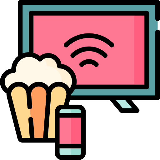 Streaming tv app television streaming tv app electronics icon