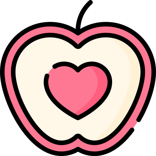 Daily health app ios healthcare and medical romantic icon