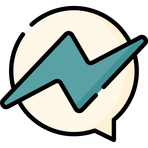 Messenger social media message logo icon