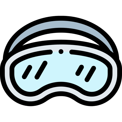 Goggles security protective gear safety glasses icon Goggles security protective gear safety glasses icon