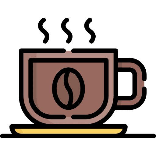 Coffee mug drinks hot drink coffee cup icon