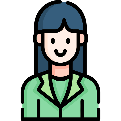 Employee occupation professions and jobs woman icon