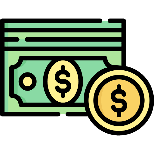 Money currency finance cash money icon