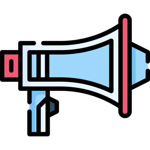 Megaphone marketing advertising megaphone icon