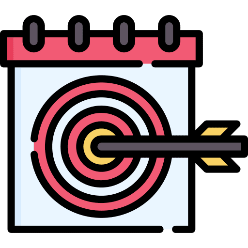 Target target date time and date icon
