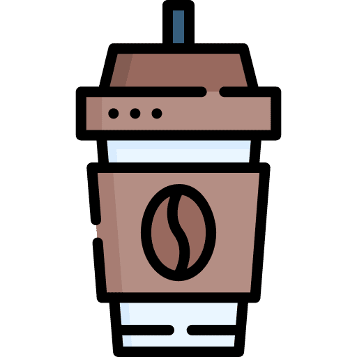 Coffee cup food coffee shop take away icon
