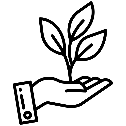 Growth save growth farming and gardening icon