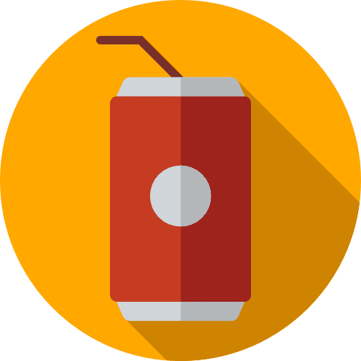 Coke can coke food icon