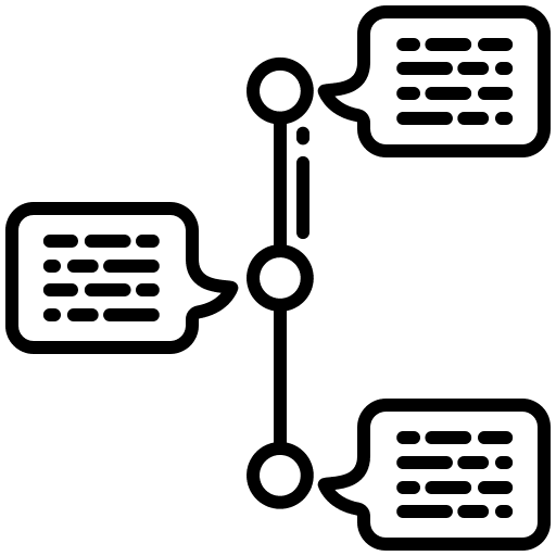 Timeline business and finance analytics timeline icon