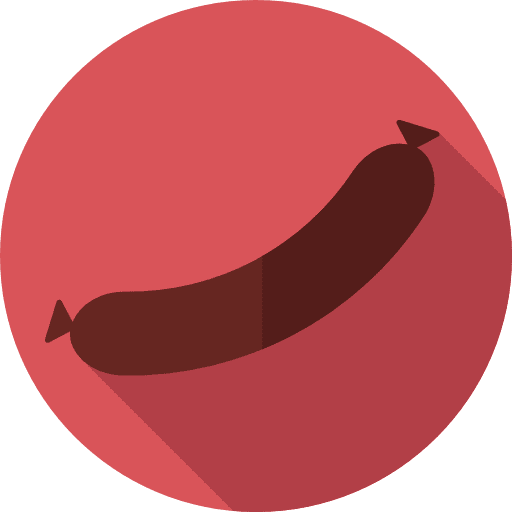 Sausage food and restaurant junk food food icon