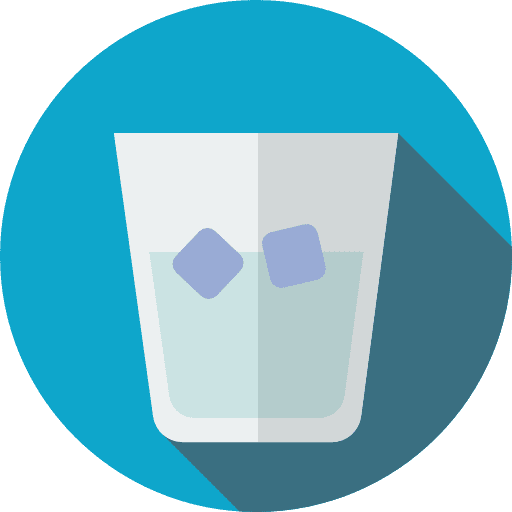 Water glass water glasses glass icon