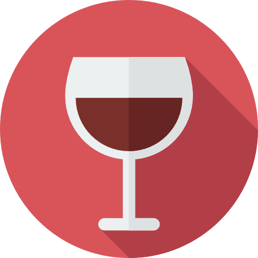Wine wine glass food drink icon