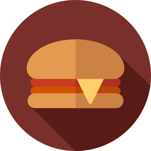 Burger burger hamburger fast food icon