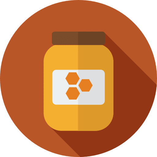 Honey sweet jar healthy icon