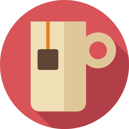 Tea food and restaurant tea cup food icon