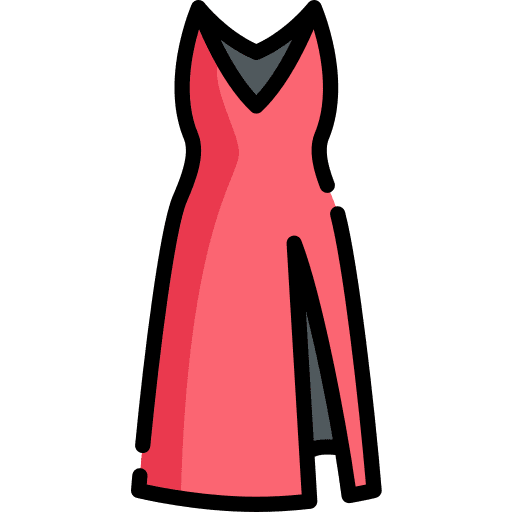 Dress evening dress clothing dress icon