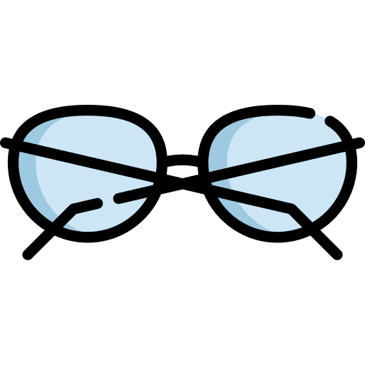 Glasses eyeglasses optical vision icon