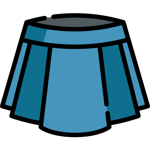 Skirt fashion garment female icon