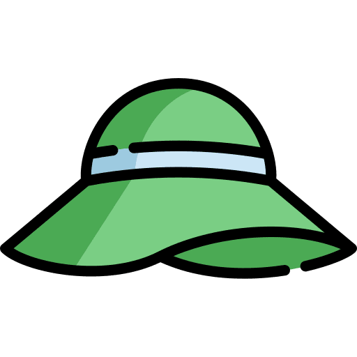 Hat hat summer accessory icon