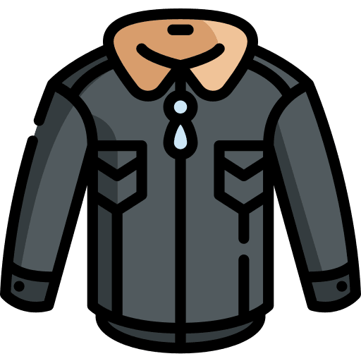 Jacket clothes fashion garment icon