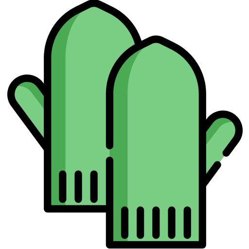 Mittens clothing fashion glove icon