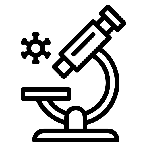 Microscope pandemic virus prevent icon Microscope pandemic virus prevent icon